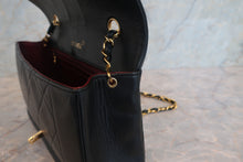 画像をギャラリービューアに読み込む, CHANEL/シャネル ダイアナマトラッセチェーンショルダーバッグ ラムスキン ブラック/ゴールド金具 ショルダーバッグ 800010071
