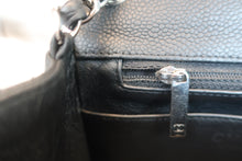 將圖片載入圖庫檢視器 CHANEL/シャネル ミニマトラッセシングルフラップチェーンショルダーバッグ キャビアスキン ブラック/シルバー金具 ショルダーバッグ 800060104