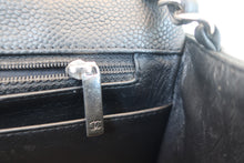 將圖片載入圖庫檢視器 CHANEL/シャネル ミニマトラッセシングルフラップチェーンショルダーバッグ キャビアスキン ブラック/シルバー金具 ショルダーバッグ 800060104