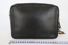 將圖片載入圖庫檢視器 CHANEL/シャネル ココマークフリンジチェーンショルダーバッグ ラムスキン ブラック/ゴールド金具 ショルダーバッグ 800100055