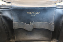 画像をギャラリービューアに読み込む, CHANEL/シャネル ココマークバニティ キャビアスキン ブラック/ゴールド金具 バニティ 800040011