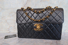 画像をギャラリービューアに読み込む, CHANEL/シャネル 中マトラッセシングルフラップチェーンショルダーバッグ ラムスキン ブラック/ゴールド金具 ショルダーバッグ 700100115
