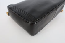 將圖片載入圖庫檢視器 CHANEL/シャネル ココマークフリンジチェーンショルダーバッグ ラムスキン ブラック/ゴールド金具 ショルダーバッグ 800100055