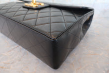 画像をギャラリービューアに読み込む, CHANEL/シャネル 中マトラッセシングルフラップチェーンショルダーバッグ ラムスキン ブラック/ゴールド金具 ショルダーバッグ 700100115