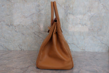 将图片加载到图库查看器,HERMES BIRKIN 35 Ardennes leather Natural □B刻印 Hand bag 800070026