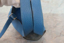 Load image into Gallery viewer, HERMES PICOTIN LOCK PM Clemence leather Mykonos □O Engraving Hand bag 700080143