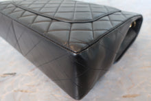 画像をギャラリービューアに読み込む, CHANEL/シャネル 中マトラッセシングルフラップチェーンショルダーバッグ ラムスキン ブラック/ゴールド金具 ショルダーバッグ 700100115