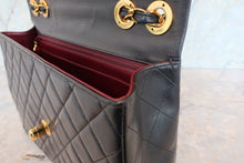 画像をギャラリービューアに読み込む, CHANEL/シャネル 中マトラッセシングルフラップチェーンショルダーバッグ ラムスキン ブラック/ゴールド金具 ショルダーバッグ 700100115