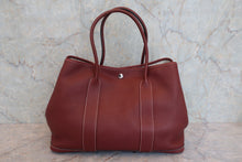 画像をギャラリービューアに読み込む, HERMES/エルメス ガーデンパーティPM ネゴンダ ルージュアッシュ □O刻印 トートバッグ 800010084