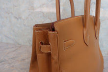 将图片加载到图库查看器,HERMES BIRKIN 35 Ardennes leather Natural □B刻印 Hand bag 800070026