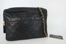 將圖片載入圖庫檢視器 CHANEL/シャネル マトラッセフリンジチェーンショルダーバッグ ラムスキン ブラック/ゴールド金具 ショルダーバッグ 800090243