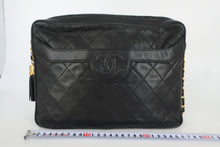 將圖片載入圖庫檢視器 CHANEL/シャネル マトラッセフリンジチェーンショルダーバッグ ラムスキン ブラック/ゴールド金具 ショルダーバッグ 800090243