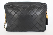 將圖片載入圖庫檢視器 CHANEL/シャネル マトラッセフリンジチェーンショルダーバッグ ラムスキン ブラック/ゴールド金具 ショルダーバッグ 800090243