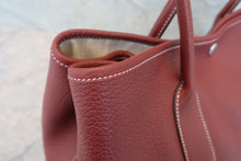 画像をギャラリービューアに読み込む, HERMES/エルメス ガーデンパーティPM ネゴンダ ルージュアッシュ □O刻印 トートバッグ 800010084