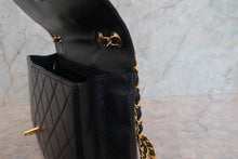 画像をギャラリービューアに読み込む, CHANEL/シャネル 中マトラッセシングルフラップチェーンショルダーバッグ ラムスキン ブラック/ゴールド金具 ショルダーバッグ 800010069
