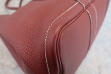 画像をギャラリービューアに読み込む, HERMES/エルメス ガーデンパーティPM ネゴンダ ルージュアッシュ □O刻印 トートバッグ 800010084