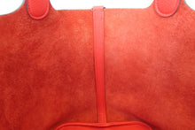 画像をギャラリービューアに読み込む, HERMES/エルメス ピコタンロックMM トリヨンクレマンス ルージュクー D刻印 ハンドバッグ 700080121
