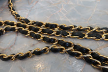 画像をギャラリービューアに読み込む, CHANEL/シャネル マトラッセチェーンショルダーバッグ ラムスキン ブラック/ゴールド金具 ショルダーバッグ 700100225