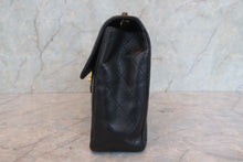 画像をギャラリービューアに読み込む, CHANEL/シャネル 中マトラッセシングルフラップチェーンショルダーバッグ ラムスキン ブラック/ゴールド金具 ショルダーバッグ 800010078