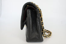 將圖片載入圖庫檢視器 CHANEL/シャネル マトラッセWフラップWチェーンショルダーバッグ ラムスキン ブラック/ゴールド金具 ショルダーバッグ 800090163