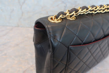 画像をギャラリービューアに読み込む, CHANEL/シャネル 中マトラッセシングルフラップチェーンショルダーバッグ ラムスキン ブラック/ゴールド金具 ショルダーバッグ 800010078