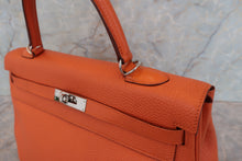 将图片加载到图库查看器,HERMES  KELLY 35 Togo leather Orange □Q刻印 Shoulder bag 700090231