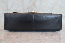 画像をギャラリービューアに読み込む, CHANEL/シャネル 中マトラッセシングルフラップチェーンショルダーバッグ ラムスキン ブラック/ゴールド金具 ショルダーバッグ 800010078