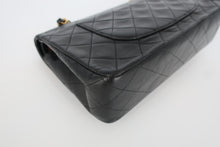 將圖片載入圖庫檢視器 CHANEL/シャネル マトラッセWフラップWチェーンショルダーバッグ ラムスキン ブラック/ゴールド金具 ショルダーバッグ 800090163