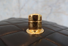 画像をギャラリービューアに読み込む, CHANEL/シャネル 中マトラッセシングルフラップチェーンショルダーバッグ ラムスキン ブラック/ゴールド金具 ショルダーバッグ 800010078