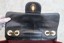 画像をギャラリービューアに読み込む, CHANEL/シャネル 中マトラッセシングルフラップチェーンショルダーバッグ ラムスキン ブラック/ゴールド金具 ショルダーバッグ 800010078