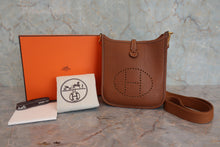 画像をギャラリービューアに読み込む, HERMES/エルメス エブリンTPM トリヨンクレマンス ゴールド W刻印 ショルダーバッグ 800050124
