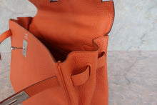 将图片加载到图库查看器,HERMES  KELLY 35 Togo leather Orange □Q刻印 Shoulder bag 700090231