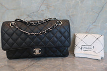 將圖片載入圖庫檢視器 CHANEL/シャネル マトラッセWフラップWチェーンショルダーバッグ キャビアスキン ブラック/シルバー金具 ショルダーバッグ 700080137