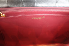 画像をギャラリービューアに読み込む, CHANEL/シャネル 中マトラッセシングルフラップチェーンショルダーバッグ ラムスキン ブラック/ゴールド金具 ショルダーバッグ 800010078