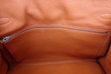 将图片加载到图库查看器,HERMES  KELLY 35 Togo leather Orange □Q刻印 Shoulder bag 700090231