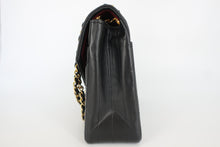將圖片載入圖庫檢視器 CHANEL/シャネル チェーンショルダーバッグ ラムスキン ブラック/ゴールド金具 ショルダーバッグ 800080185