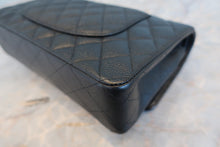 Load image into Gallery viewer, CHANEL Matelasse double flap double chain shoulder bag Caviar skin Black/Silver hadware Shoulder bag 700080137