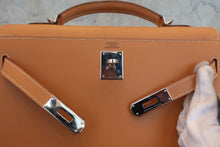 画像をギャラリービューアに読み込む, HERMES/エルメス ケリー32 ボックスカーフ ナチュラル □G刻印 ショルダーバッグ 800040008
