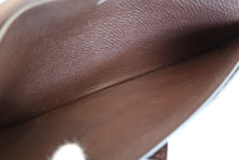 Load image into Gallery viewer, HERMES  Bearn Soufflet Epsom leather Chocolat Wallet 700030089
