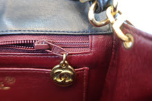 画像をギャラリービューアに読み込む, CHANEL/シャネル Vステッチチェーンショルダーバッグ ラムスキン ブラック/ゴールド金具 ショルダーバッグ 700100232
