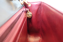 画像をギャラリービューアに読み込む, CHANEL/シャネル Vステッチチェーンショルダーバッグ ラムスキン ブラック/ゴールド金具 ショルダーバッグ 700100232