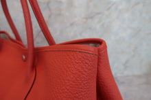 Load image into Gallery viewer, HERMES  GARDEN PARTY PM Negonda leather Capucine □Q Engraving Tote bag 700050258
