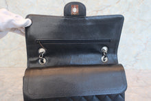 將圖片載入圖庫檢視器 CHANEL/シャネル マトラッセWフラップWチェーンショルダーバッグ キャビアスキン ブラック/シルバー金具 ショルダーバッグ 700080137