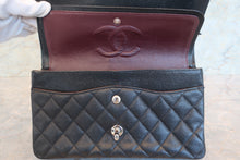 將圖片載入圖庫檢視器 CHANEL/シャネル マトラッセWフラップWチェーンショルダーバッグ キャビアスキン ブラック/シルバー金具 ショルダーバッグ 700080137