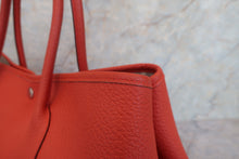 Load image into Gallery viewer, HERMES  GARDEN PARTY PM Negonda leather Capucine □Q Engraving Tote bag 700050258