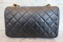 画像をギャラリービューアに読み込む, CHANEL/シャネル ミニマトラッセチェーンショルダーバッグ ラムスキン ブラック/ゴールド金具 ショルダーバッグ 700100179
