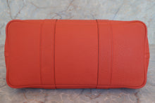 Load image into Gallery viewer, HERMES  GARDEN PARTY PM Negonda leather Capucine □Q Engraving Tote bag 700050258