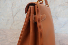 将图片加载到图库查看器,HERMES KELLY 35 Graine Couchevel leather Gold □D刻印 Shoulder bag 700120030
