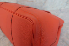 Load image into Gallery viewer, HERMES  GARDEN PARTY PM Negonda leather Capucine □Q Engraving Tote bag 700050258