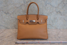 画像をギャラリービューアに読み込む, HERMES/エルメス バーキン30 ヴォーエプソン ナチュラル □K刻印 ハンドバッグ 800080063